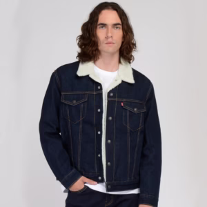 Chaqueta Jean con Sherpa