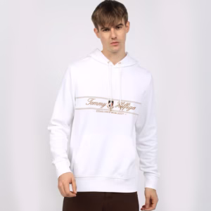 Sudadera con Capucha y Logo Bordado