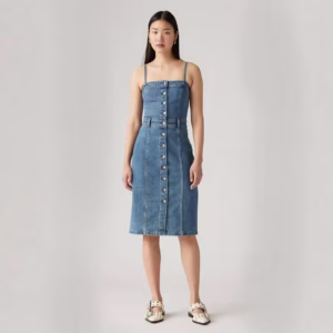 Vestido Denim Bustier